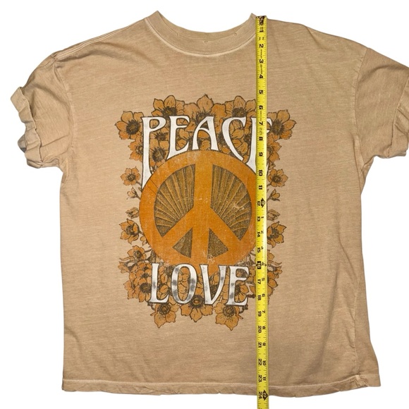 Girl Dangerous Graphic Tee XS – Peace Love Retro 70s Hippie Boho - Picture 11 of 11